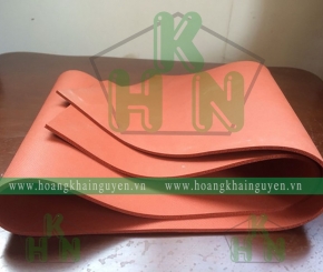 Silicone xốp đỏ dày 12mm